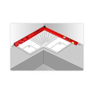 METRICA-PROTRACTEUR QUADRANFIX 29901 AVEC BRAS DE VERROUILLAGE À CADRAN-PROTRACTEURS EAN 8001066299010 ET PROTRACTEURS CONIQUES - Product Image 3