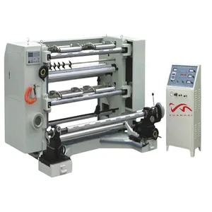 Automatische Verticale Type Plastic Folie Pvc Pet Bopp Snij-En Terugwikkelmachine