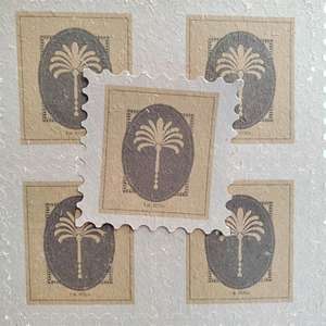 Autocollants de remerciement personnalisés pour entreprises, avec design de tampon texturé de luxe, impression de marque, étiquettes d'étanchéité - Product Image 6