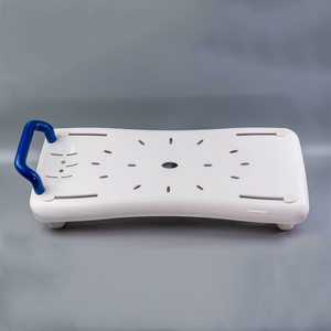 Siège de bain réglable Science avec accoudoirs 40-64 cm pour personnes âgées et femmes enceintes, chaise de bain pliable antidérapante - Product Image 1