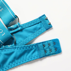 Ensemble de sous-vêtements string fin en dentelle européenne et américaine soutien-gorge push-up sexy à bretelles lettres grande taille confortable pour femmes - Product Image 5