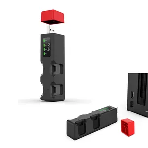 任天堂Switch 4合1充电基站便携式迷你USB集线器无线网络控制器充电器支架