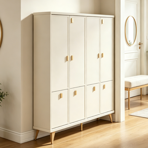 Slim 6 Flip Drawers <strong>Shoe</strong> Storage Cabinet Modern <strong>White</strong> Narrow Entryway <strong>Shoe</strong> Organizer <strong>Shoe</strong> <strong>Rack</strong> for Small Hallway Home Furniture - Product Image 2