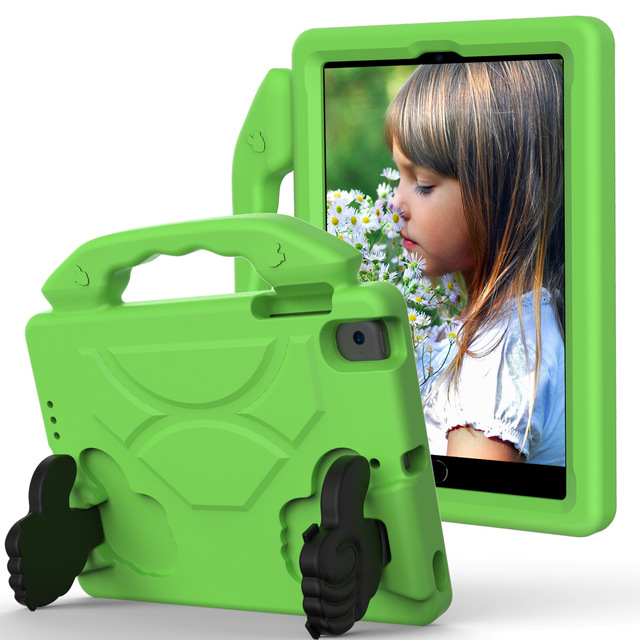 Kids Eva Thumb Protective Cover Cartoon Tablet Case Tablet Stand for Samsung Tab S6 Lite 10.4inch P610/P615