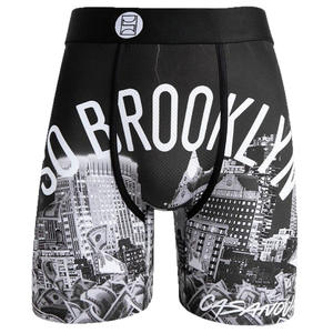 Boxers mi-hauts pour hommes, tendance et haut <span class=keywords><strong>de</strong></span> gamme, à motif dessin animé, ODM, séchage rapide, respirants, pour le fitness, le sport et la natation, en soie glacée à séchage rapide - Product Image 5