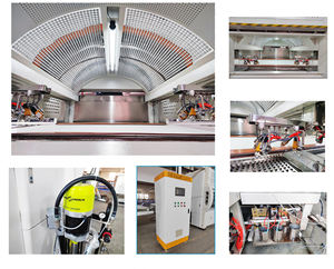 Holztür Schrank tür Automatische Farb spritz maschine mit geschlossenem Sprüh raum - Product Image 3