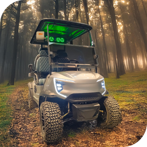 Vente en gros d'usine 4 + 2 sièges 5000W Véhicule utilitaire Club Car Chariots de golf électriques - Product Image 4