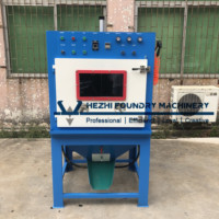 Machine de sablage automatique à tambour rotatif, sablage à baril roulant pour produits en plastique