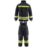 Combinaison de protection pour pompiers NOMEX approuvée CE, respirante, anti-déchirure, détachable, vêtements de sauvetage incendie