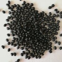 Schwarze TPE-Partikel Matt Verschleiß feste geruchlose thermoplast ische Elastomer-Gummi beschichtung Auto matte Rohmaterial TPE-Partikel