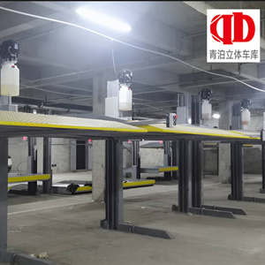 Sollevatore per Parcheggio a Due Colonne, Doppio Livello, Capacità 2700kg, Motore 2.2kW/3HP, Sollevatore Verticale per Auto, Applicazioni per Garage Domestici e Parcheggi - Product Image 4