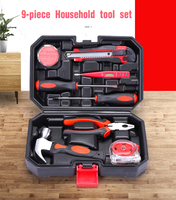 Kit de herramientas manuales para mecánico de taller, herramientas de trinquete y enchufe para garaje de vehículos, juego de destornilladores de trinquete mecánicos con enchufe negro