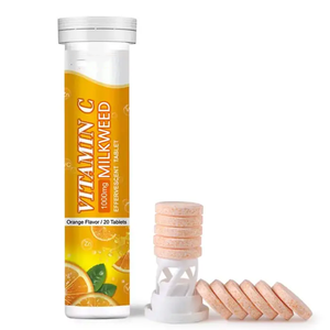 Oem/odm תווית פרטית טבליות לחות ffervesent תוסף electroyte נוגדי חמצון ויטמין c לוח - Product Image 2