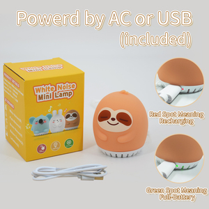 Máquina portátil <span class=keywords><strong>de</strong></span> ruido blanco Máquina <span class=keywords><strong>de</strong></span> sonidos naturales con sensor <span class=keywords><strong>de</strong></span> llanto - Product Image 6