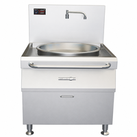 Cuisinière Wok de qualité marine 800 mm pour navire-citerne, navire porte-conteneurs, navire de ravitaillement offshore, cuisine et restauration
