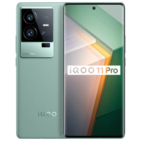 Téléphone mobile Iqoo 11 Pro Snap Dragon 8 Gen 2 Android avec lecteur d'empreintes digitales, écran AMOLED 6,78 pouces 144 Hz, charge 120 W, 50,0 MP, 4700 mAh, 5G
