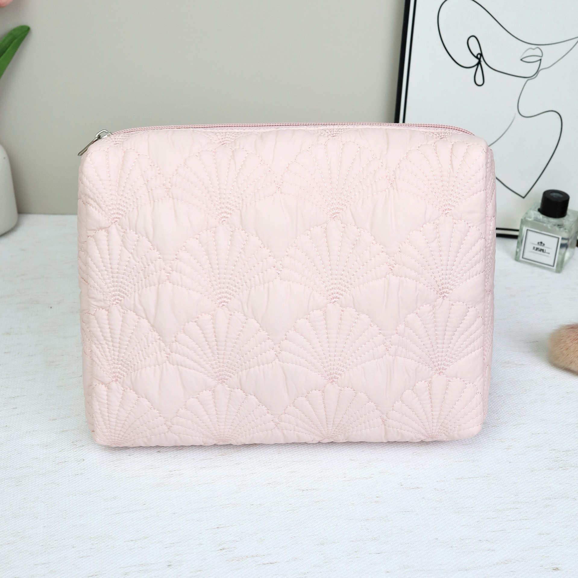 Coquillage rose [Moyen - Pochette]