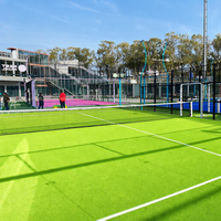 Pista de Pádel Panorámica para Deportes al Aire Libre, Efecto Paisajístico Hermoso, Acero de Alta Calidad Antioxidante, Precio Favorable de Fábrica