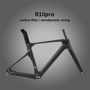 R10 Carbon Fiber Road Bike <b>Frame</b> T800 High Strength Eps Technology Aero Design 700c*28c Disc Brake Internal Cable Routing 2.1kg - Product Image 1