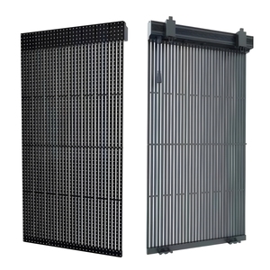 85% trong suốt ngoài trời IP65 không thấm nước đầy đủ màu sắc <span class=keywords><strong>LED</strong></span> hiển thị linh hoạt uốn cong pha lê Màn hình phim - Product Image 1