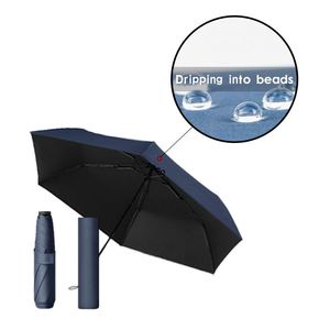 Super Lightweight Foldable <b>Windproof</b> Dual-Use Uv-Protective Sun <b>Umbrella</b> - Product Image 5