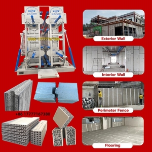 Leca ceramite phân vùng Bảng điều khiển Tường Làm máy móc gốm Sandwich Panel Máy làm bê tông đúc sẵn - Product Image 2