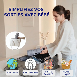 <span class=keywords><strong>Chaise</strong></span> de voyage pour bébé ultra-compacte et sécurisée, pliable, réglable, avec <span class=keywords><strong>harnais</strong></span>, <span class=keywords><strong>chaise</strong></span> haute, rehausseur pour repas, de 6 mois à 3 ans - Product Image 6