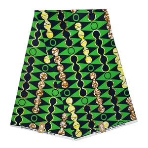 Tissu Africain Imprimé Ankara 100% Polyester <span class=keywords><strong>en</strong></span> Gros pour Robes DIY, Coiffes et Décoration de Vêtements - Product Image 2