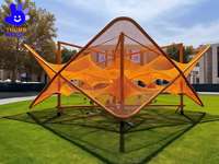 Doleta Amusement Thrill Rides personnalisé filet de corde extérieur pour les enfants pour la maternelle centre commercial Trampoline Park