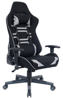 Chaise de gaming exécutive YOUGE Budget, ergonomique, en cuir PU, inclinable, avec 3 vérins à gaz, design minimaliste, pivotante, base en fer pour la maison