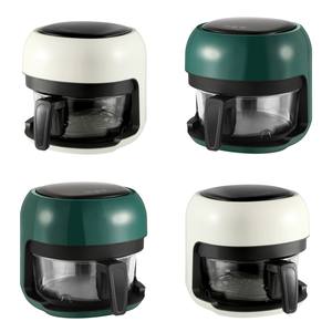 Friteuse à air intelligente avancée, dernière technologie, grille-pain, friteuse à air chaud de forme ronde pour une friture sans huile avec du verre de qualité alimentaire - Product Image 5