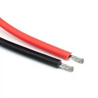 Für zugelassene industrielle PV-Solarkabel PV1-F 4mm² 6mm² DC 1kV verzinntes Kupfer XLPE-isoliert Rot/Schwarz Photovoltaik-Kabel Solar