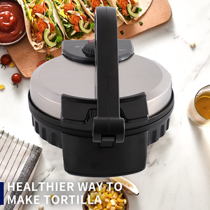 Máquina para Hacer Crepas y Roti Eléctrica Automática Antiadherente de Acero Inoxidable con Control de Temperatura, Portátil para Uso en el Hogar y Hoteles - Product Image 5