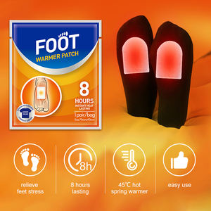 Soporte personalizado para pies, calentador de dedos de los pies, Parche de calor profundo portátil desechable para invierno, almohadilla calentadora de pies con autocalentamiento activada por aire - Product Image 3