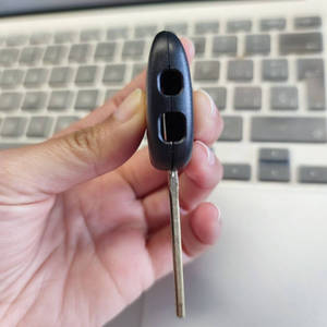 Coque <span class=keywords><strong>de</strong></span> clé <span class=keywords><strong>de</strong></span> <span class=keywords><strong>voiture</strong></span> universelle à 1 bouton en ABS, remplacement <span class=keywords><strong>de</strong></span> la coque <span class=keywords><strong>de</strong></span> clé à distance avec trou latéral, noir, garantie 1 an - Product Image 2