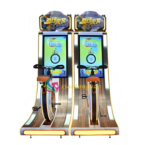 Machine de jeu de vélo d'intérieur populaire à monnayeur pour 1 joueur, compatible 110V/220V, à vendre - Product Image 4