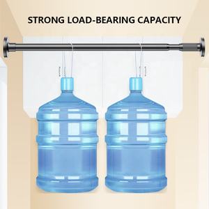 Tringles à rideaux extensibles modernes, <span class=keywords><strong>tringle</strong></span> à rideau de douche d'angle, <span class=keywords><strong>sans</strong></span> <span class=keywords><strong>perçage</strong></span>, <span class=keywords><strong>tringle</strong></span> à rideau à ressort de luxe <span class=keywords><strong>pour</strong></span> <span class=keywords><strong>baie</strong></span> <span class=keywords><strong>vitrée</strong></span> - Product Image 4