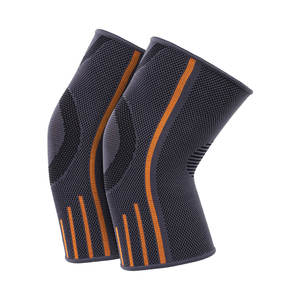 Rodilleras de Compresión Tejidas con Logotipo OEM, Rodilleras Suaves y Duraderas, Doble Antideslizante, Alta Elasticidad, Soporte de Rodilla de Nailon - Product Image 4