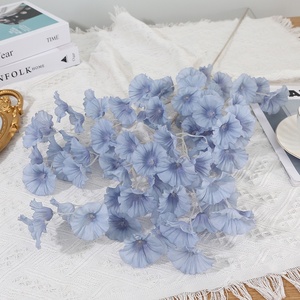 KEWEI 802, superventas, petunia artificial y flores de seda Morning Glory, decoración colgante colorida para Navidad y Halloween - Product Image 6