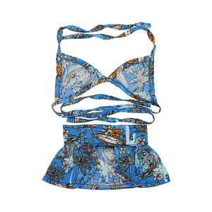 Bikini lucu untuk baju renang anjing kucing pakaian musim panas baju renang pantai anak anjing gaun musim panas hewan peliharaan - Product Image 2