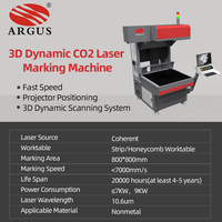 ARGUS 3D Focus Tshirt Printing Laser Machine Pour Denim Jeans Tissu Bois 100W 150W Galvo Dynamic Co2 Glass