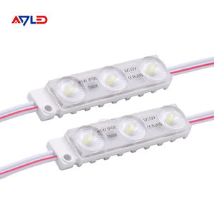 Module LED SMD blanc à injection 3 LED 2835, étanche, pour enseignes rétroéclairées, optimisant l'efficacité de l'éclairage. - Product Image 2