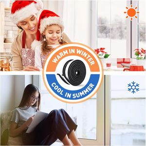 Nastro di schiuma di <span class=keywords><strong>spugna</strong></span> a cellule chiuse nastro adesivo adesivo per finestre e porte - Product Image 6