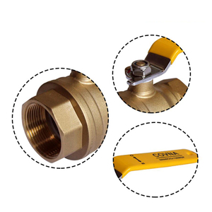 Válvula de Bola Manual de Latón COVNA CW617N PN40 de 2 Pulgadas con Cierre, con Garantía de 90 Días, UPVC/Latón/Acero Inoxidable - Product Image 6