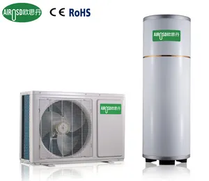 75 Degree High Temperature Domestic Water Heater Heat Pump Wholesale Manufacturer With Water Tank