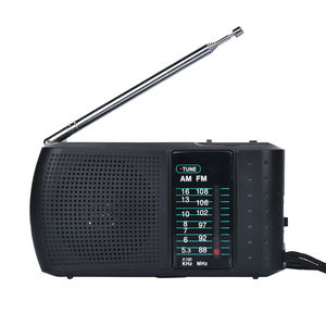 Mini <span class=keywords><strong>radio</strong></span> portable avec batterie intégrée, petit haut-parleur AM/<span class=keywords><strong>FM</strong></span>, lecteurs conviviaux pour les personnes âgées - Product Image 1