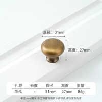 Nouvelle conception de poignées et boutons en laiton massif antique, quincaillerie décorative en laiton pour la maison, poignées et boutons pour tiroirs de meubles