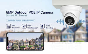 كاميرا IP خارجية ثابتة بدقة 4K و8 ميجابكسل وزاوية رؤية واسعة للغاية 2.8 مم مع مدى أشعة تحت الحمراء 30 متر وميكروفون مدمج كاشف حركة ذكي بتقنية P2P - Product Image 4