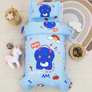 Set di biancheria da letto <span class=keywords><strong>per</strong></span> bambini OEM set di biancheria da letto <span class=keywords><strong>per</strong></span> bambini 3 pezzi set copripiumino portatile <span class=keywords><strong>per</strong></span> bambini - Product Image 2