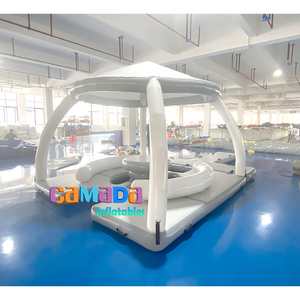 Summer Recreational <strong>Floating</strong> Dock Surfboard <strong>Inflatable</strong> Water Park <strong>Island</strong> for Sea/Lake/<strong>Pool</strong> <strong>Inflatable</strong> Water Amusement Facilities - Product Image 4